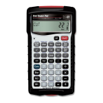 Calculated Industries 4095 Pipe Trades Pro User Guide