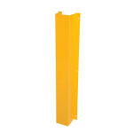 Vestil DSG-48 4 ft. Yellow Bolt-on Gutter Guard Cover Protector for Steel-Pipe and Downspout Instructions / Assembly
