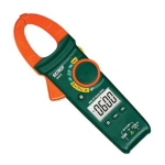 Extech Instruments MA610 600A AC Clamp Meter   NCV Manual de usuario