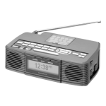Radio Shack Clock Radio 12-591 User manual