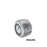 Philips AJ3600/79 Clock Radio User manual