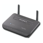 Dynex DX-NRUTER Wireless-N Router Manual de usuario