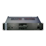 Optimus UP-1000U3 UNIDAD POTENCIA 1000W 100/70V 1ENTR. 3U. manual