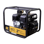 BE Power Equipment HPFK-2070R 2" Firefighting Water Pump Manual