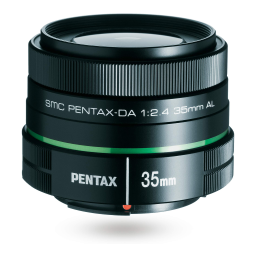 PENTAX smc PENTAX FA lens Operating Manual | Manualzz