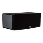 Boston Acoustics Center Channel Speaker Instruction Manual
