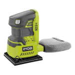 Ryobi R18SS4-0 Sheet Sander Manual - Read &amp; Download