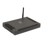 LevelOne WBR-3402TX Network Router User`s manual