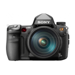 Sony DSLR-A850Q DSLR-A850 Korpusas su standartiniu keičiamo židinio nuotolio objektyvu Naudojimo instrukcijos