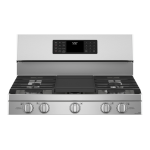 Cafe CGB550P2MS1 30 Inch Smart Freestanding All Gas Range Installation Manual