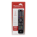 One For All OFA THOMSON REPLACEMENT REMOTE Instruction manual