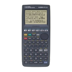 Casio ALGEBRA FX 2.0 User manual | Manualzz