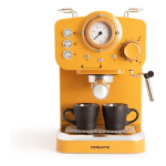 Create THERA RETRO Espresso coffee maker  Bedienungsanleitung