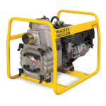 Wacker Neuson PT3 Self Priming Trash Pump Operator's Manual