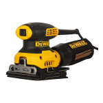 DeWALT DWE6411 1/4 sheet orbital sander Instruction Manual