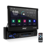Pyle PLTS79DUB Touchscreen Bluetooth Stereo Receiver Owner's Manual