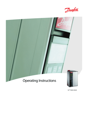 Danfoss VLT 8000 AQUA Operating instructions | Manualzz