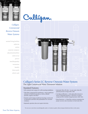 culligan osmosis manualzz