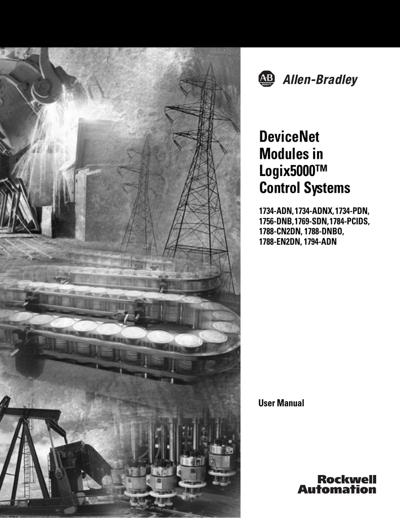 Allen-Bradley 1734-ADN User manual | Manualzz