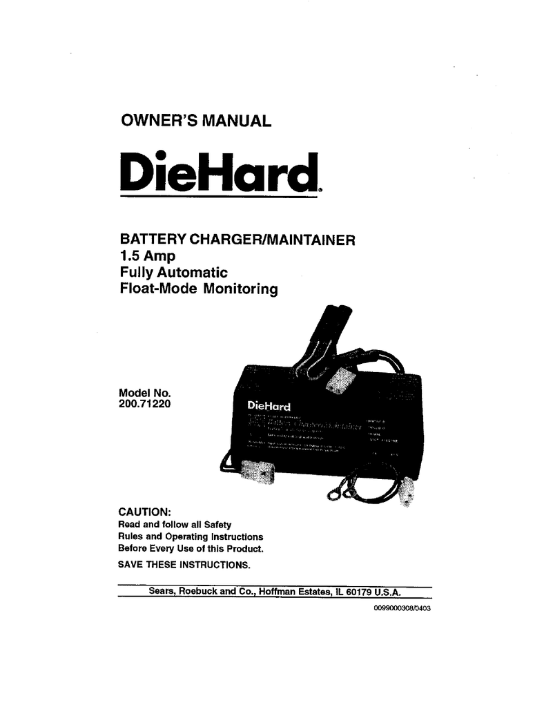 DieHard 20071220 User manual Manualzz
