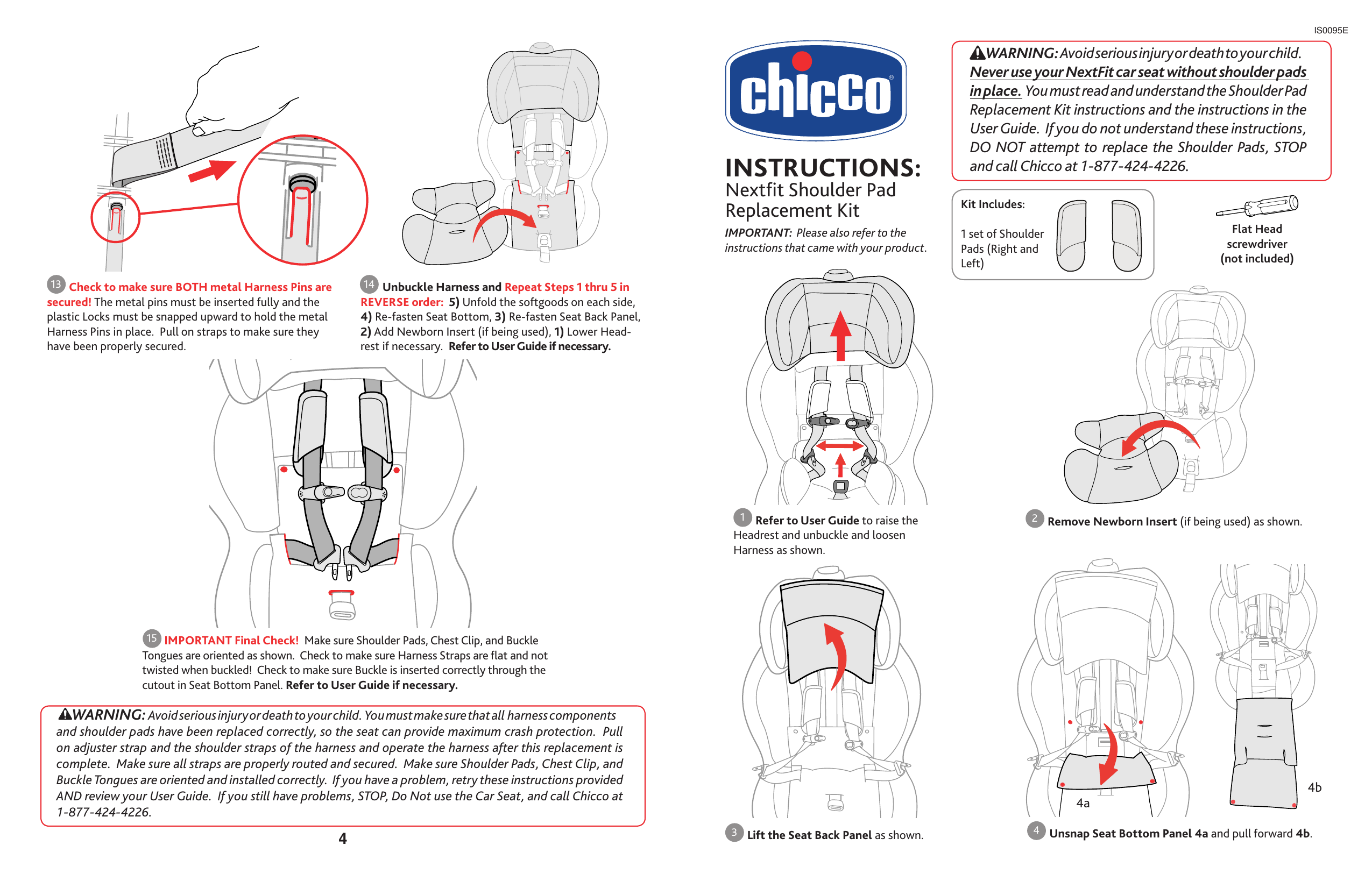 Chicco Car Seat Replacement Straps Velcromag