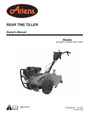 Ariens 90102800 Owner`s manual | Manualzz