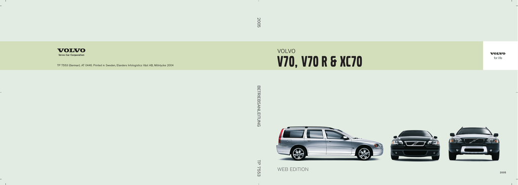 Volvo XC70 Cross Country 65w Clear Xenon HID Low Dip Beam Headlight Bulbs Pair