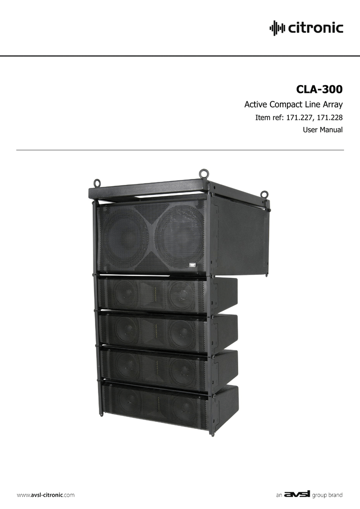 citronic line array