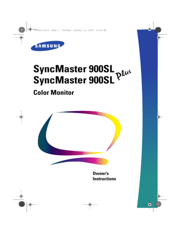 Samsung 900SLPLUS Specification | Manualzz