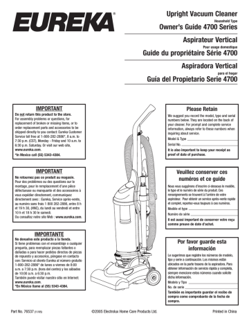 eureka lightspeed 4700d