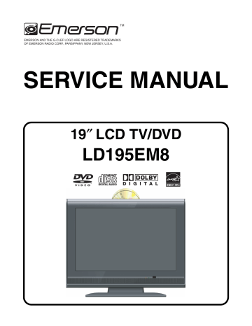 Emerson LD195EM8 7 Service manual | Manualzz