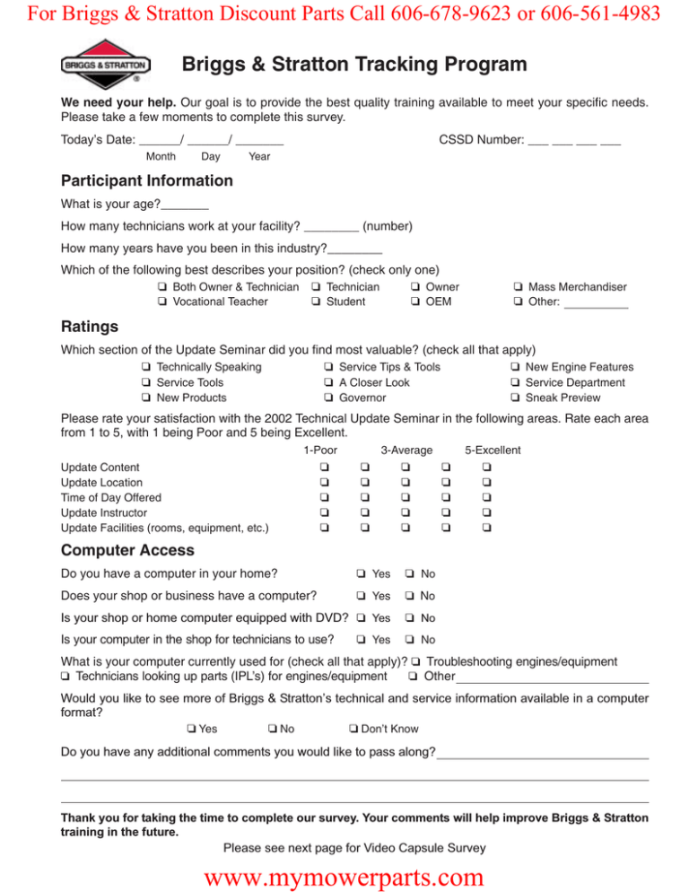 Briggs Stratton 470000 Specifications Manualzz