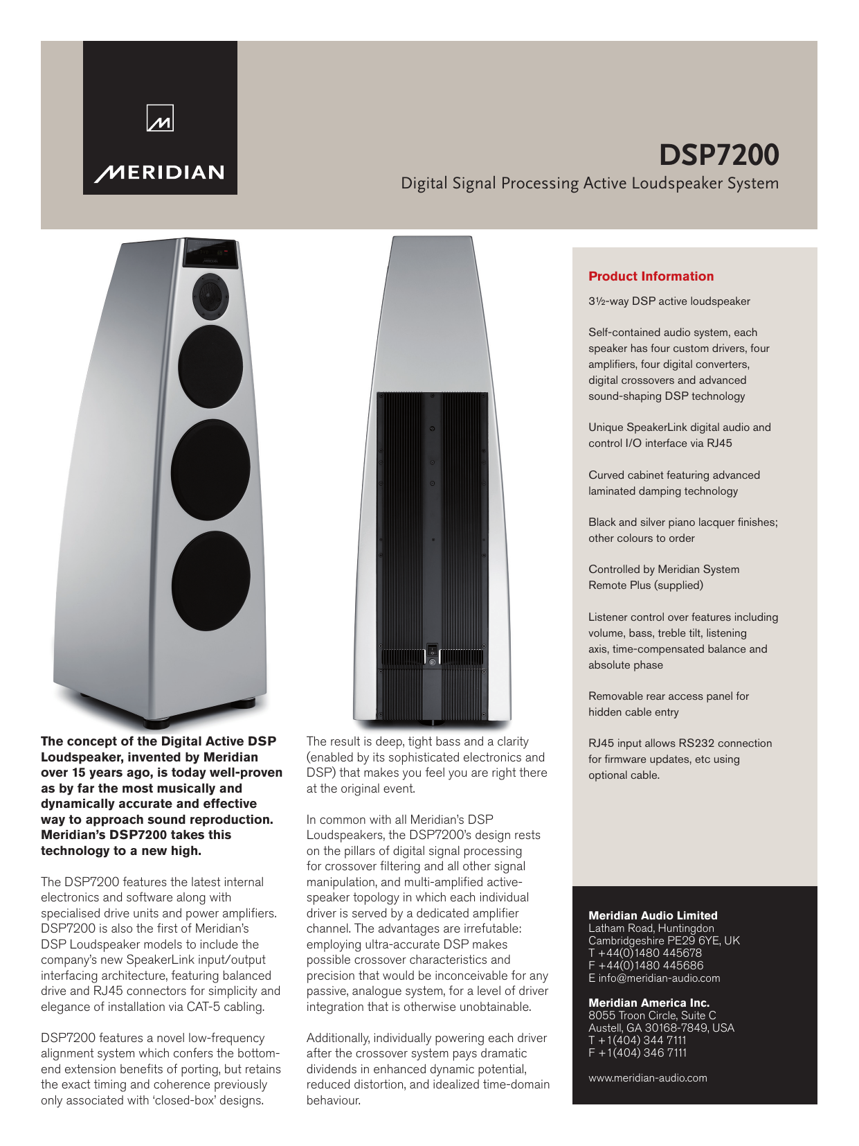 meridian dsp7200