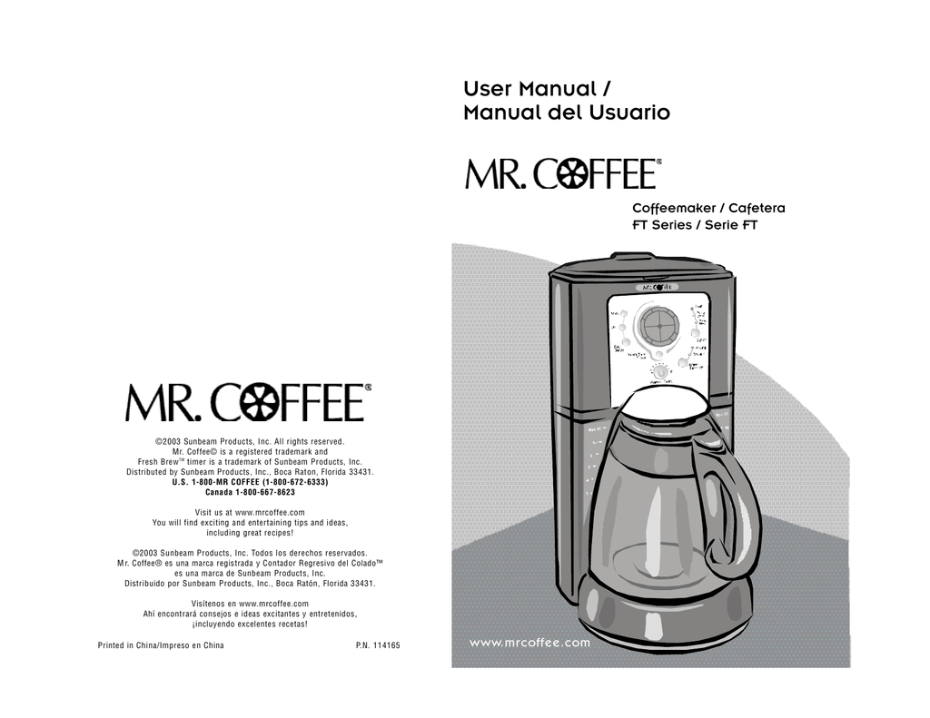 fresh brew timer mr coffee