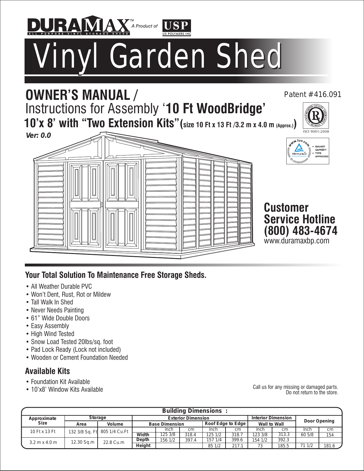 Vinyl Shed Instructions Garden Shed Plans