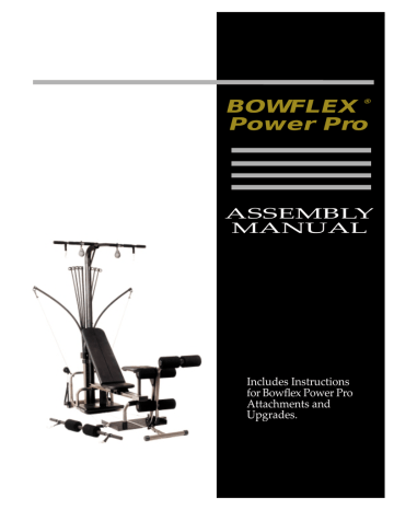 Bowflex power 2024 pro exercises