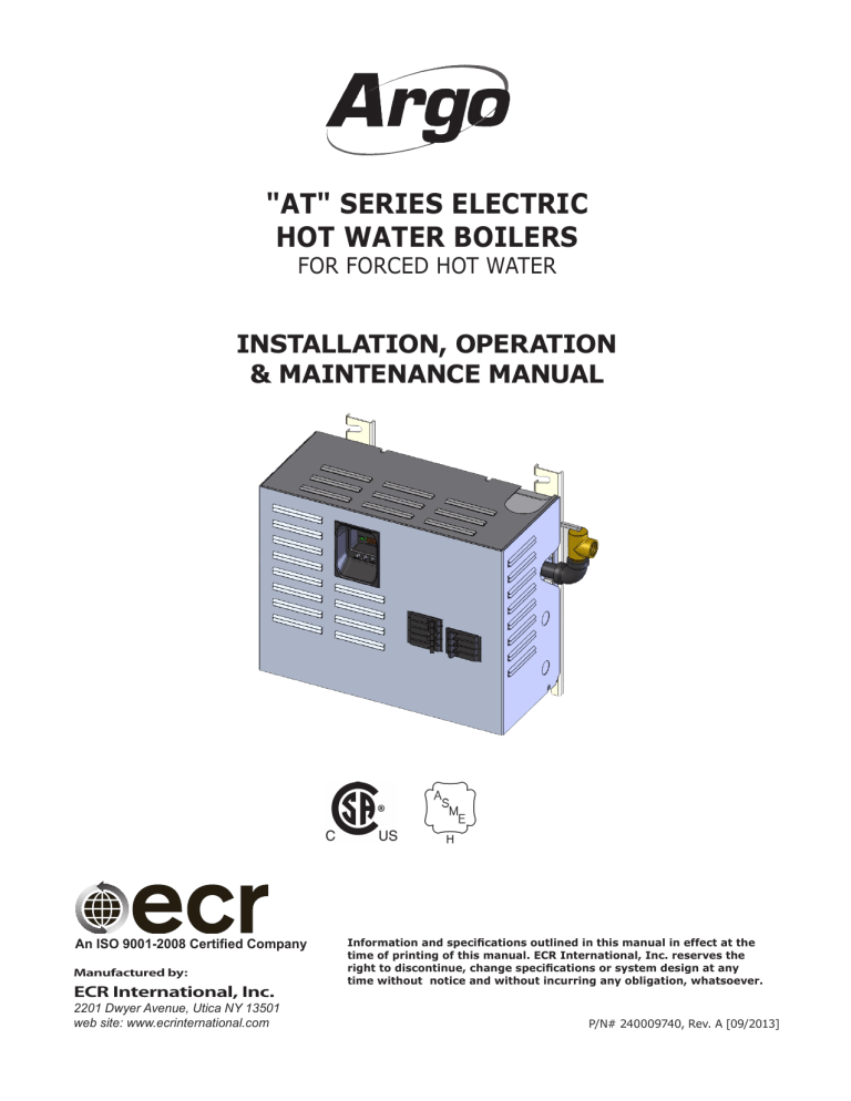 Argo AT0824 Specifications Manualzz