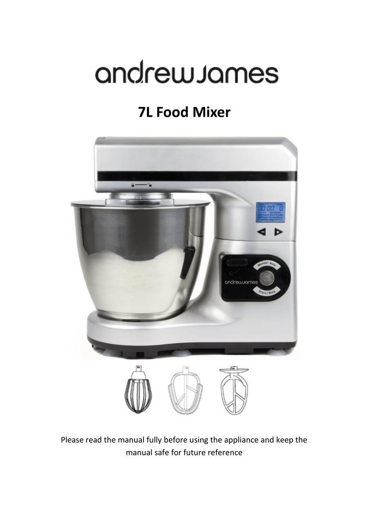 andrew james food stand mixer
