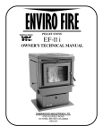Enviro Fire EF-II i Owner's Technical Manual