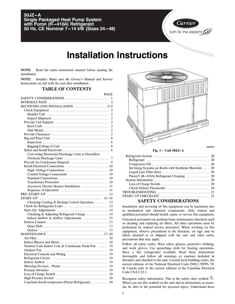 Filter Drier Sizing Chart