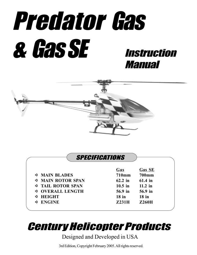 century rc helicopters