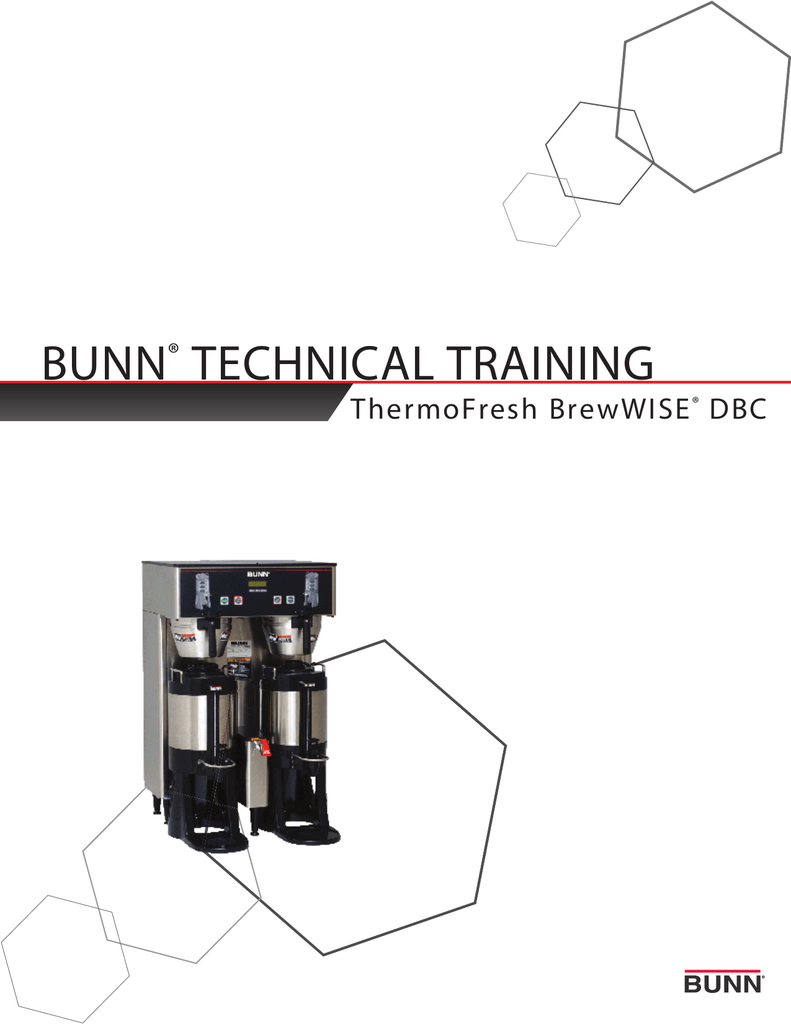 Bunn Dual Tf Dbc Parts Manual