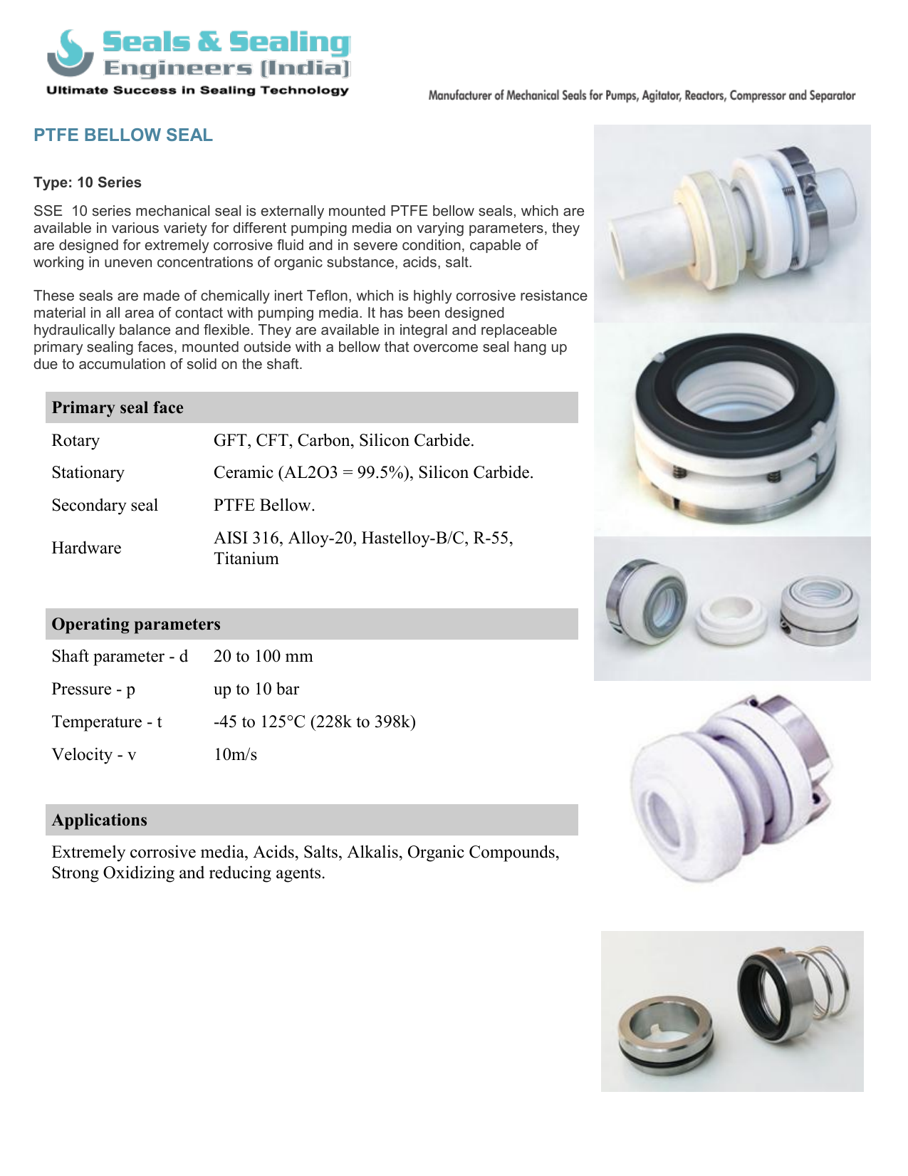 Ceramic Mechanical Seal Faces Manufacturers Suppliers In Gujarat India