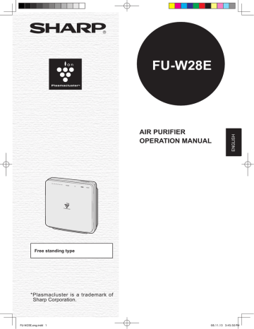 sharp fu w28e filter