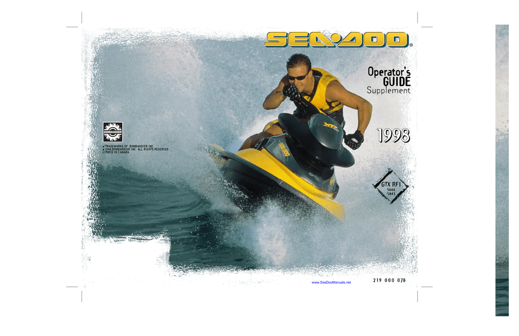 2001 Seadoo Gtx Rfi Wiring Diagram Wiring Diagram
