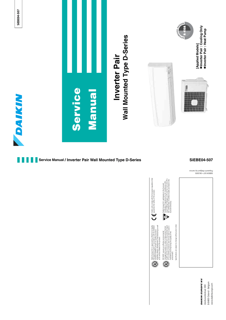 Daikin Error Code U4 Flow Chart