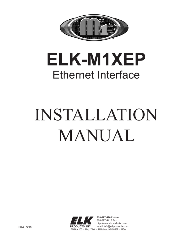 Serial Port Expander Elk M1XSP Lighting//Thermostat Interface