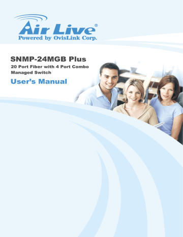 User's manual | AirLive SNMP-24MGB User`s manual | Manualzz
