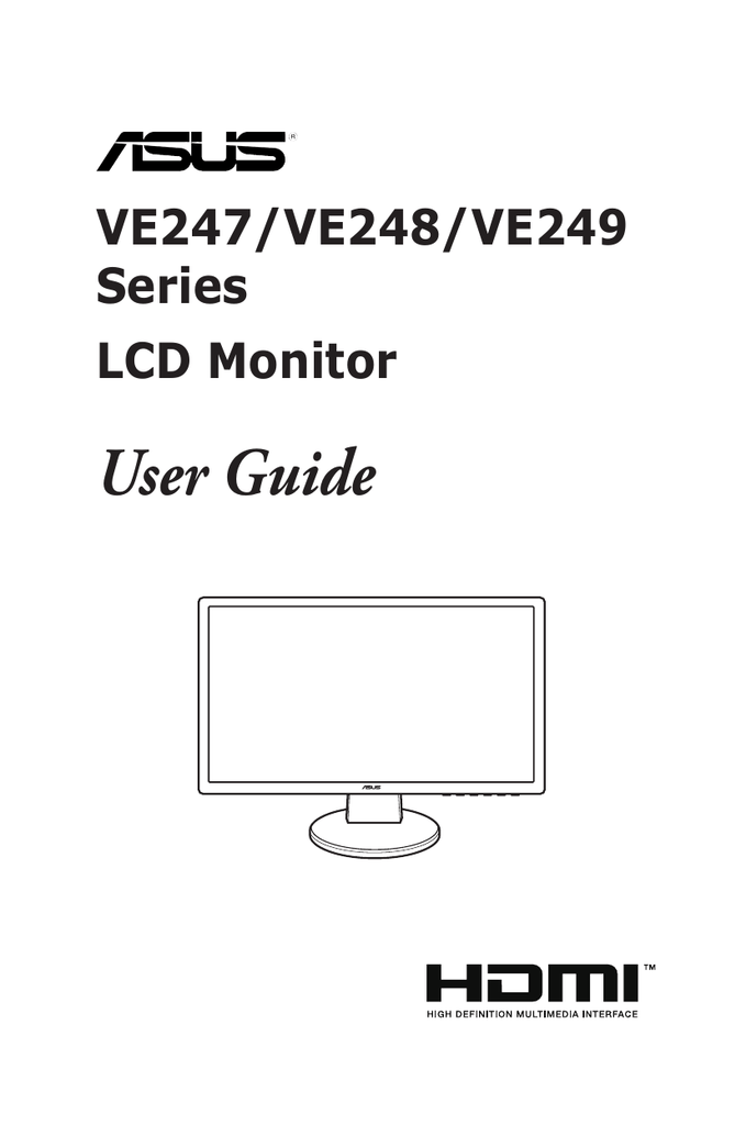 Asus ve276 схема