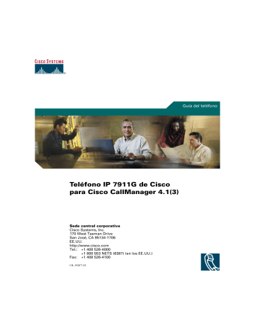 Cisco 7911G El manual del propietario | Manualzz